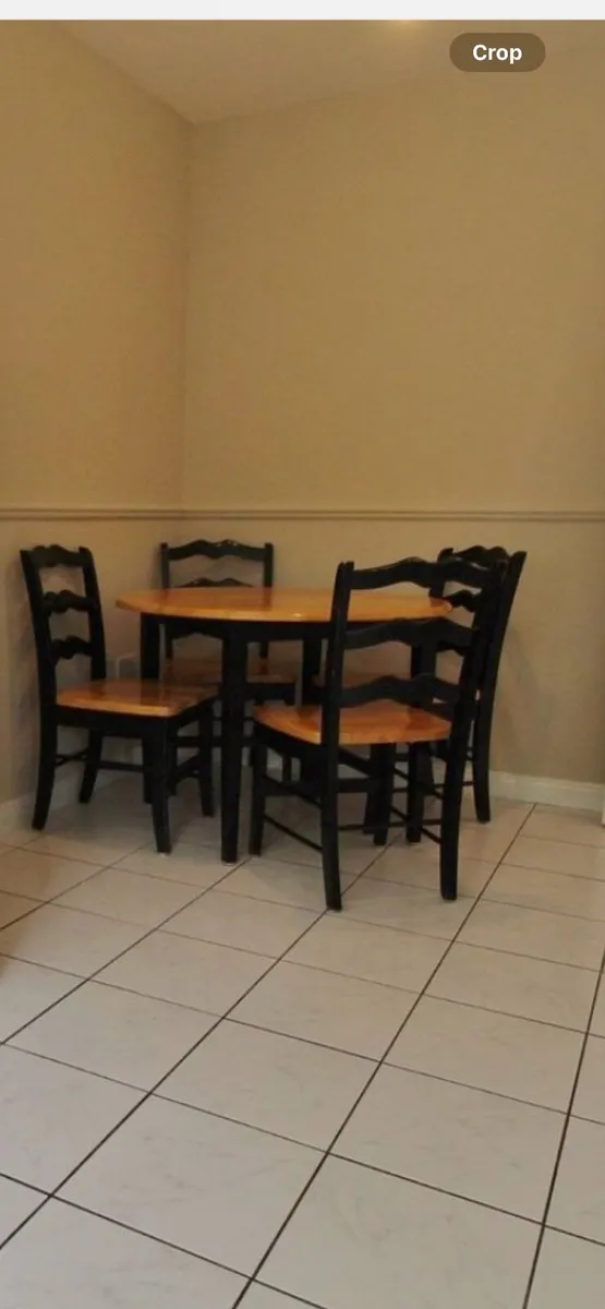 Table and chairs
