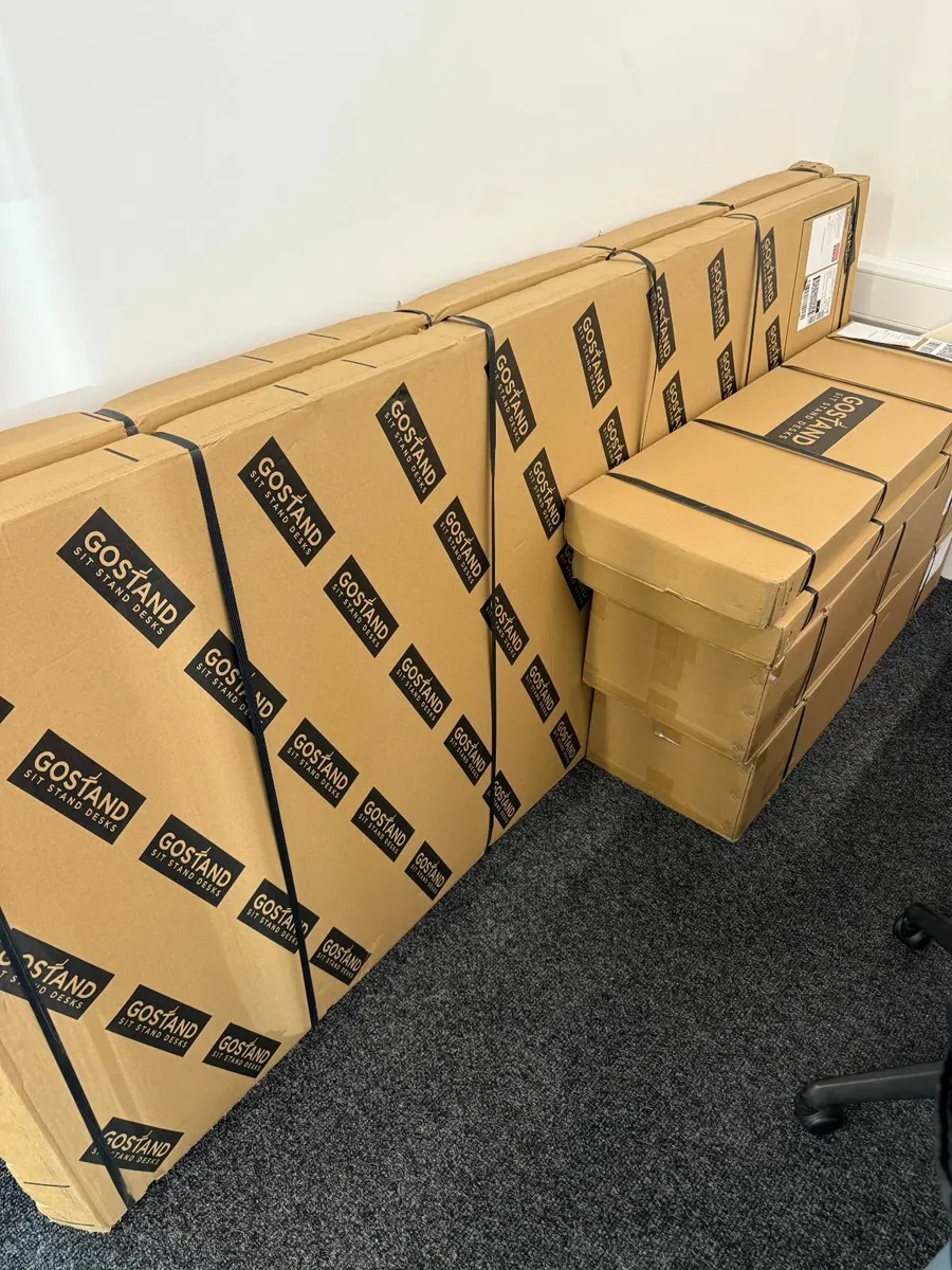 Motorised Standing Desks (Gostand) x2 - Image 1