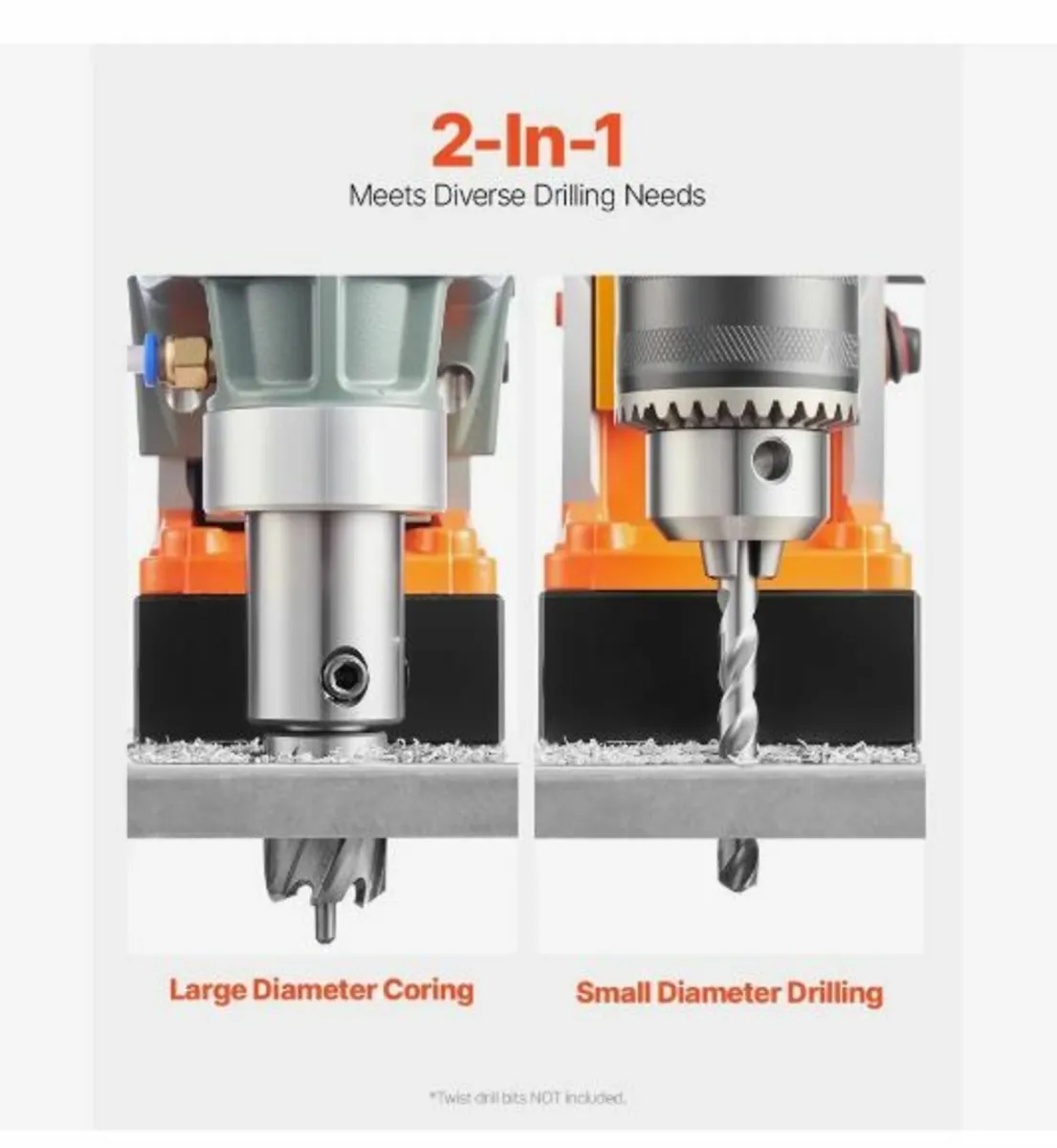 Magnetic Drill 1450W 12500N Portable - Image 3
