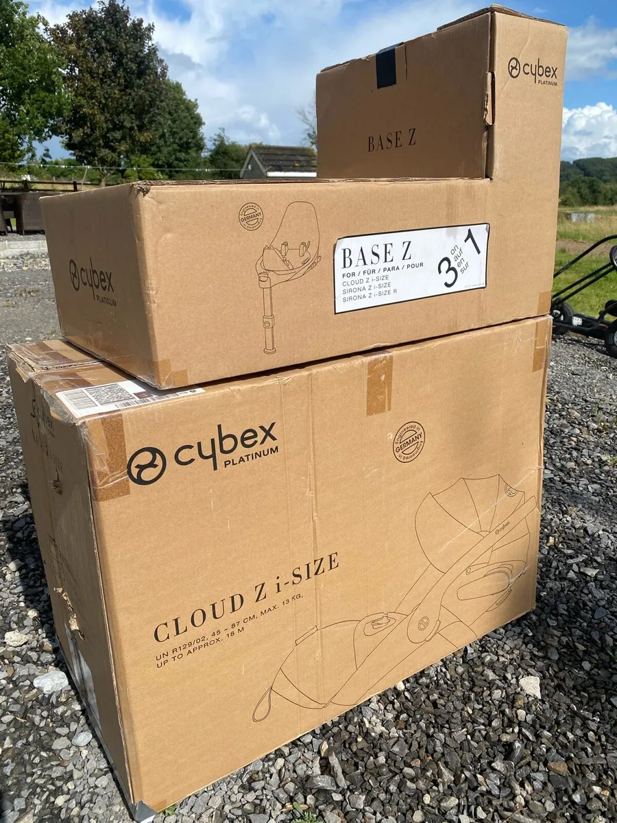 CYBEX  Z I-CLOUD  + CAR SEAT BASE +MIRROR - Image 1