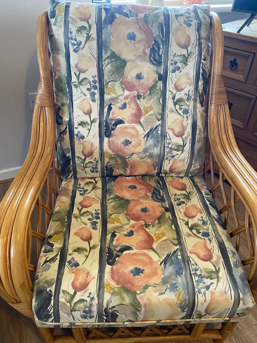 Pair of Wicker Chairs - Image 2