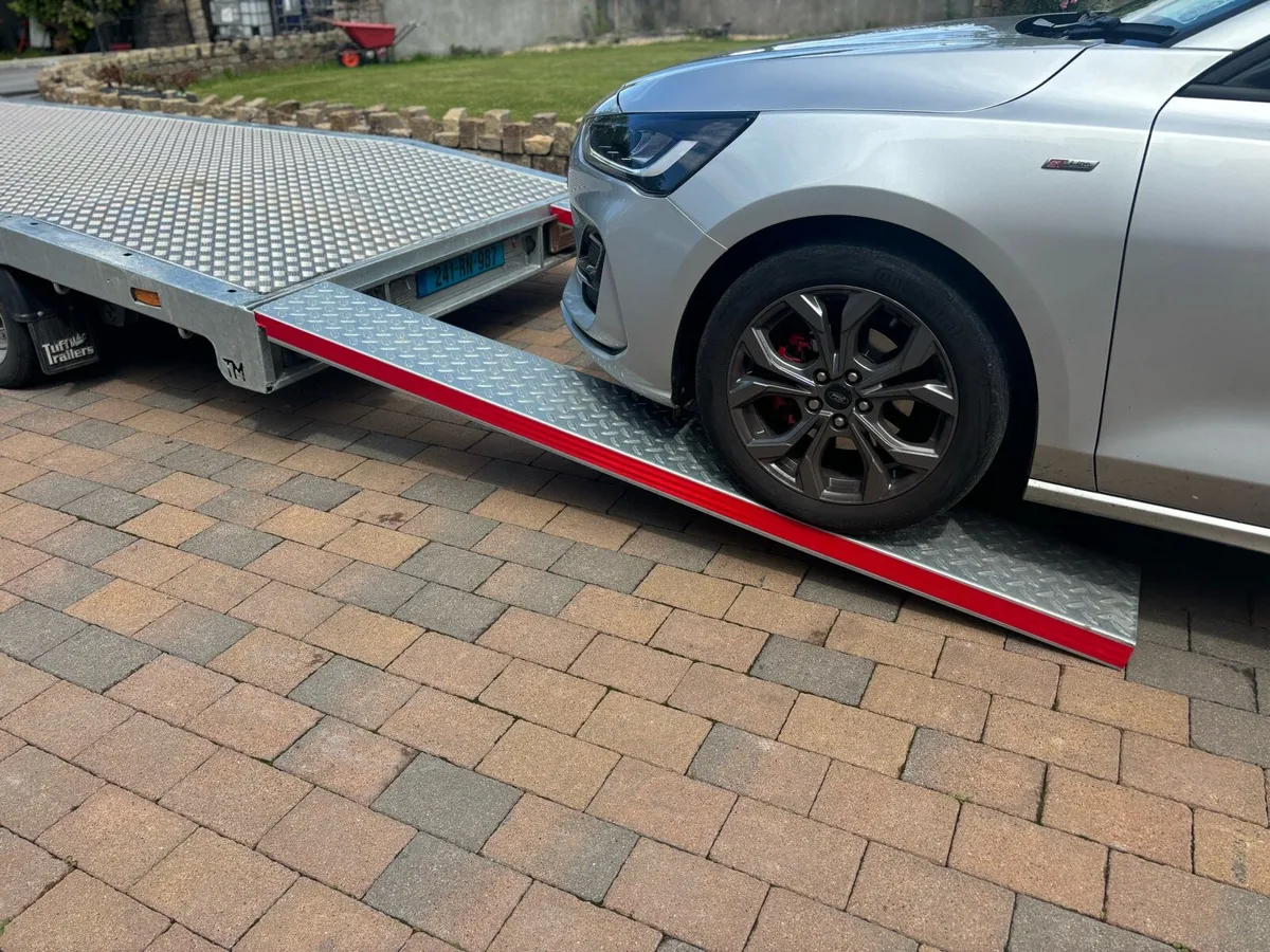 Galvanised heavy duty 8ft trailer ramps✅€190 set - Image 2