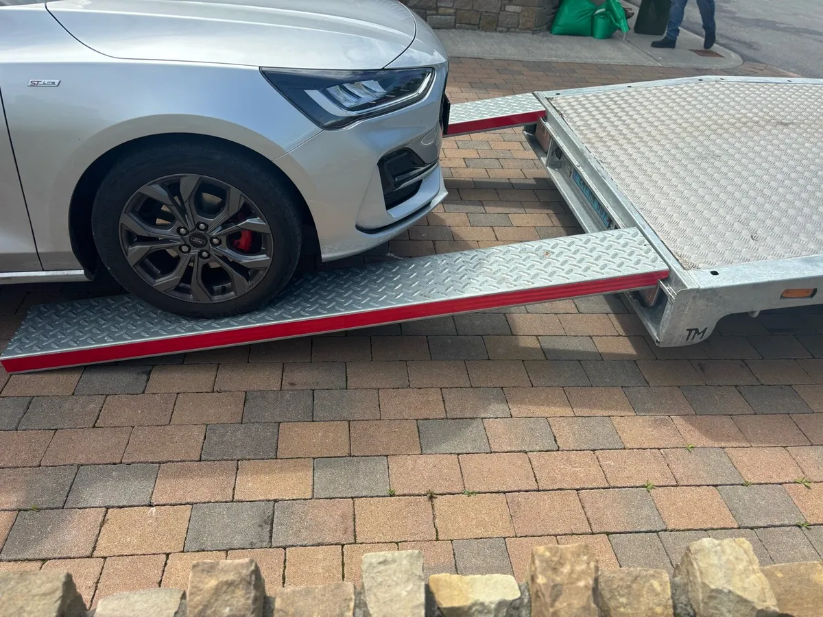 Galvanised heavy duty 8ft trailer ramps✅€190 set - Image 4