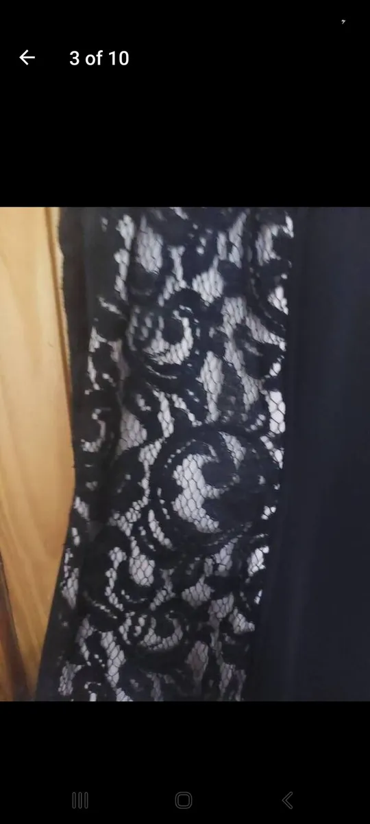 Black and ivory lace dress (free post) - Image 3