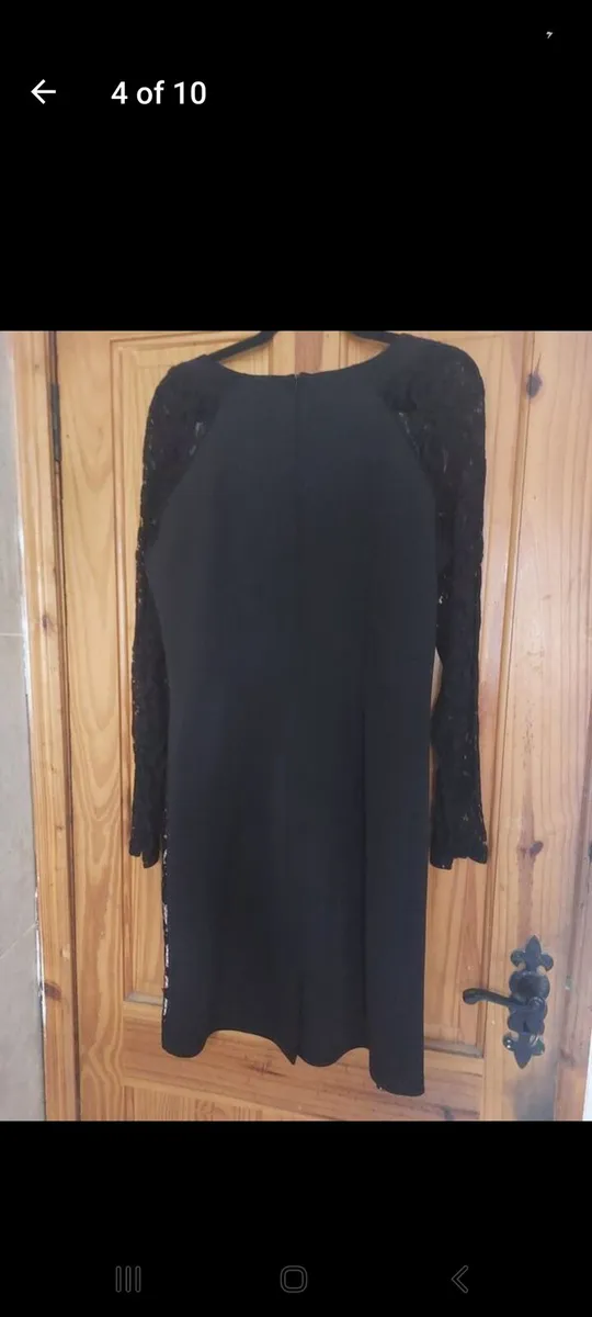 Black and ivory lace dress (free post) - Image 4