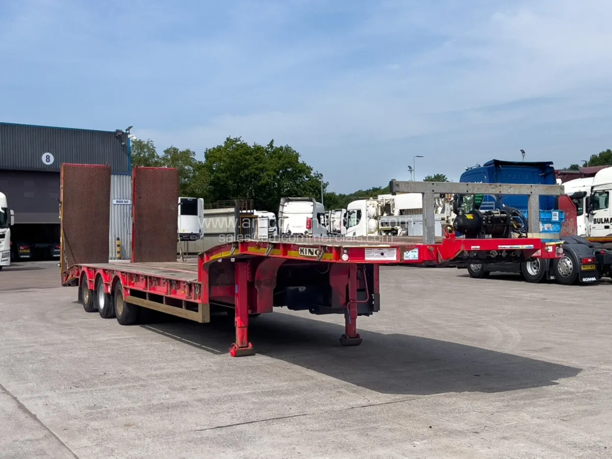 2017 KING LOW LOADER 3 AXLE FIXED 38,000KG GVW - Image 1