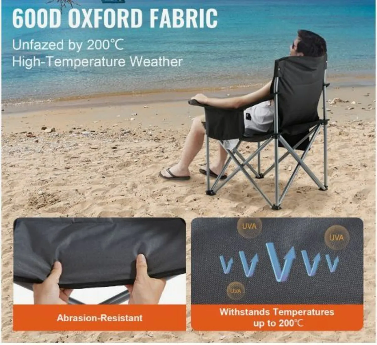 Camping Folding Chair for Adults - Image 3