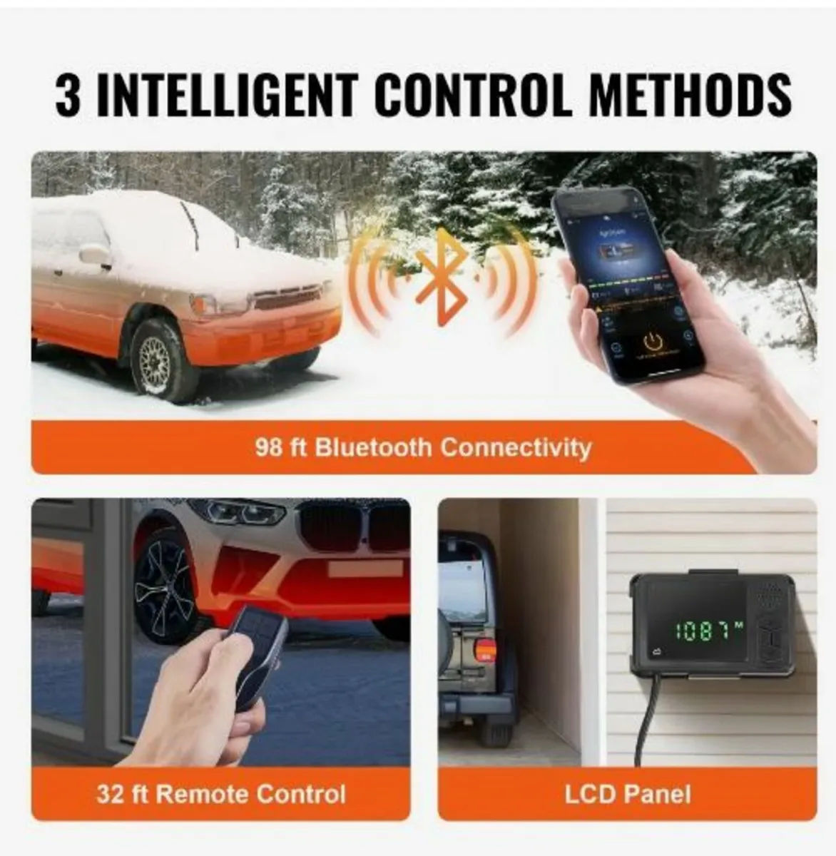 Diesel Air Heater 12V 8KW Bluetooth - Image 3
