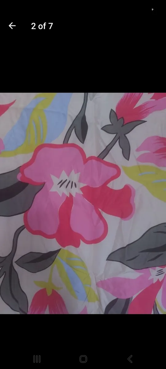 Vintage August Silk floral dress (free post) - Image 2