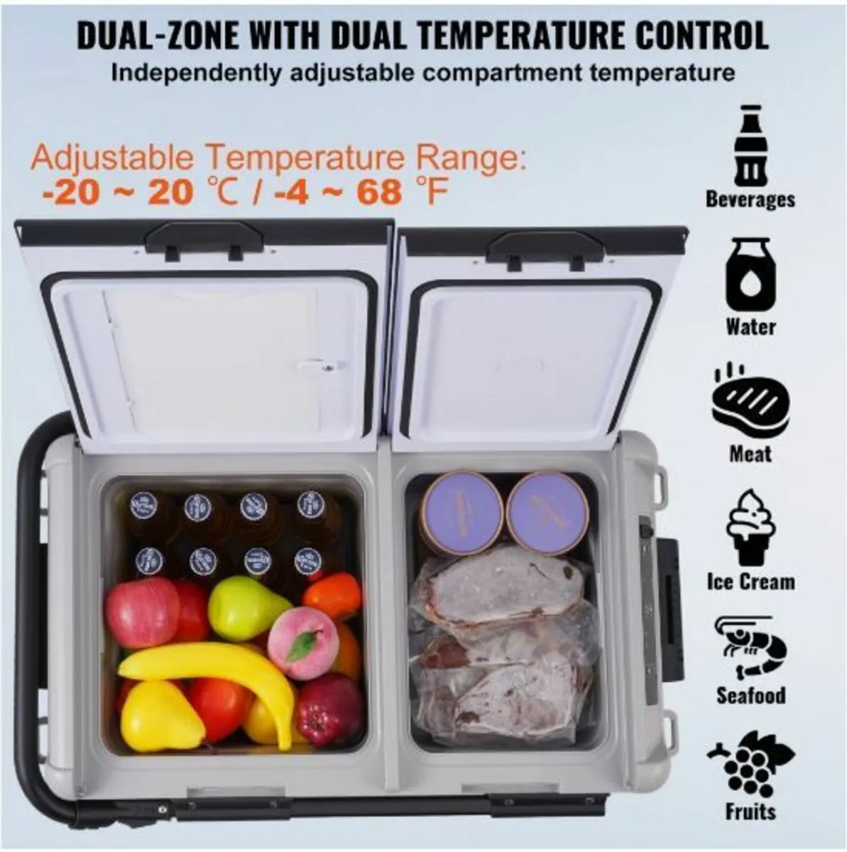 Portable Car Refrigerator Freezer  50 L - Image 2