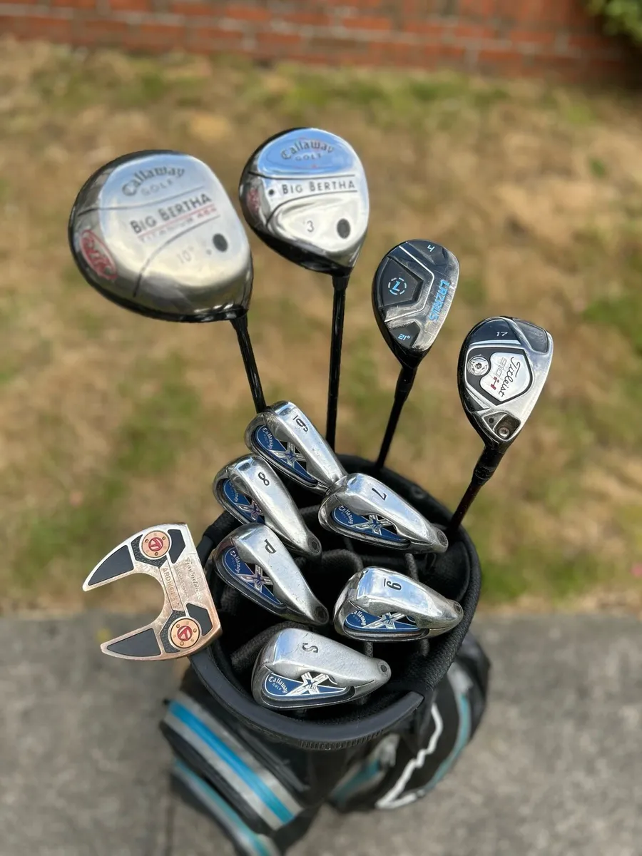 Full set of golf clubs - Image 1