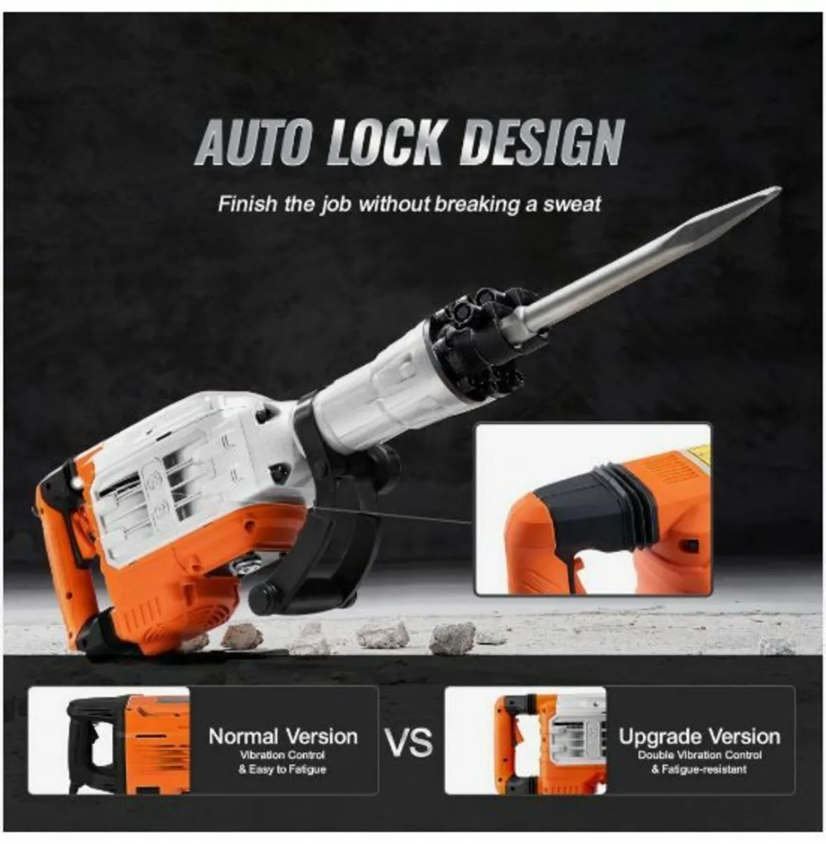 Demolition Jack Hammer Concrete Breaker 3500W - Image 1