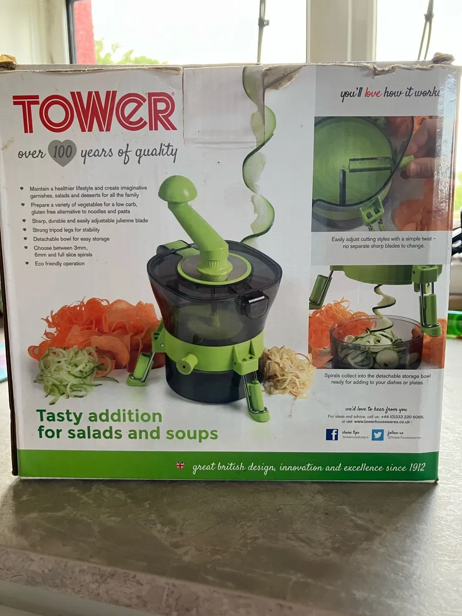 Tower Spiralizer for decorative healthy food - Image 2