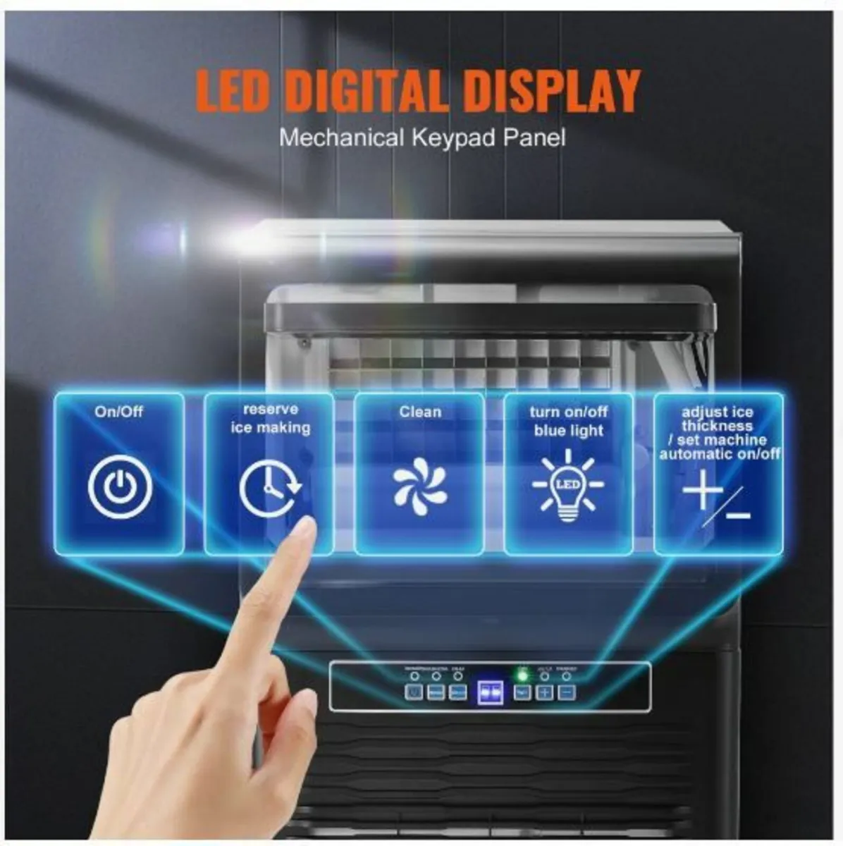 Commercial Ice Maker Freestanding Cabinet - Image 4