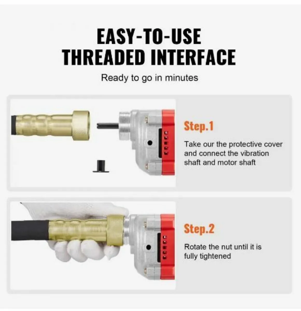 Handheld Electric Concrete Vibrator 960W - Image 4