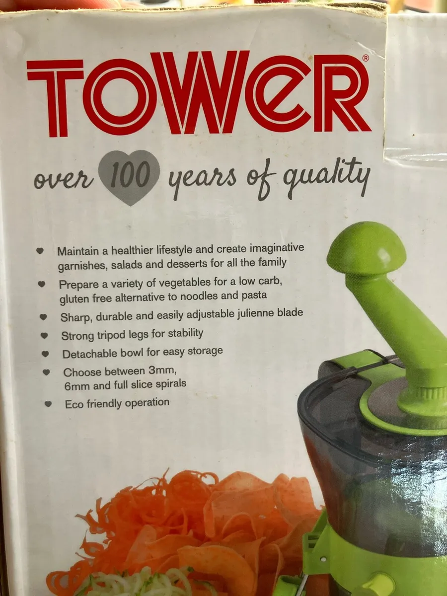 Tower Spiralizer for decorative healthy food - Image 4