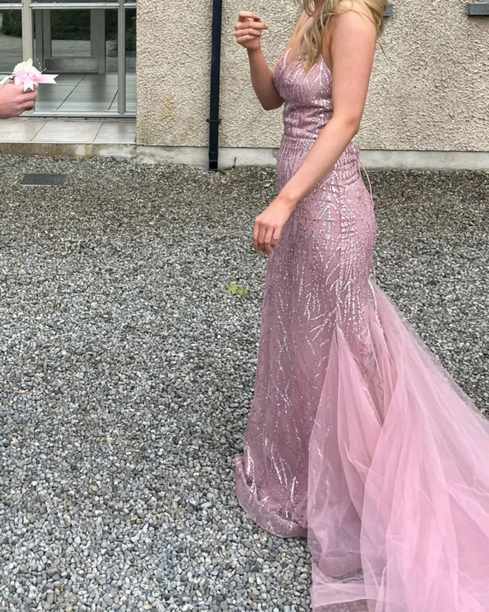 Pink debs dress - Image 3