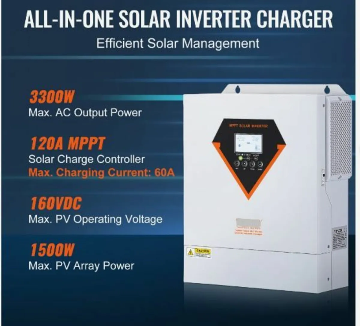 Hybrid Solar Inverter Charger 3500W - Image 2