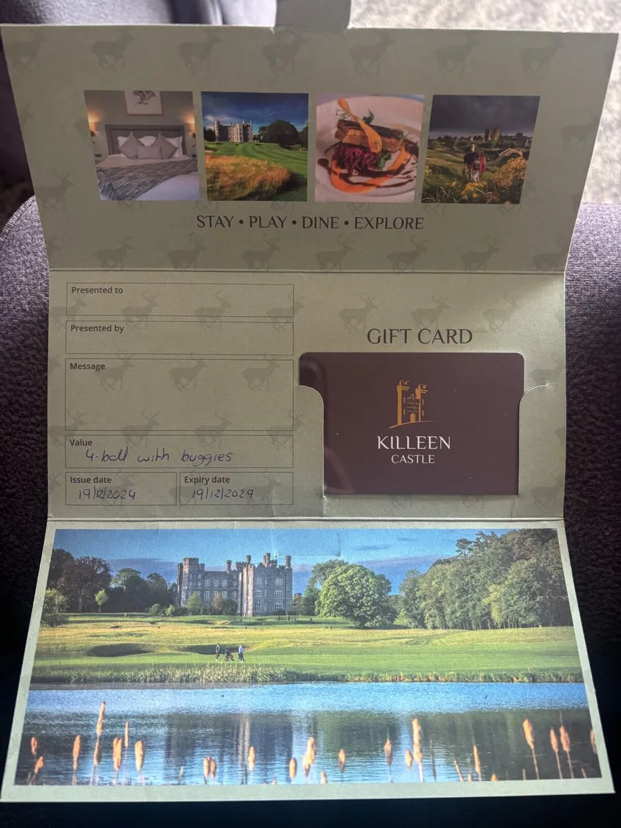 Golf voucher - Image 1