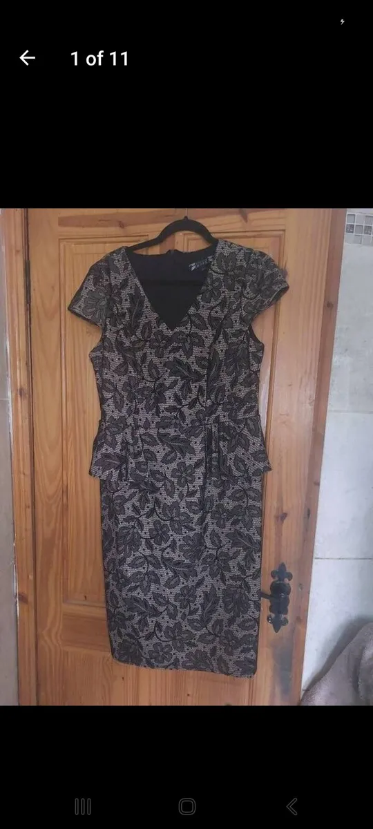 Joanna Hope lace peplum dress (free post) - Image 1