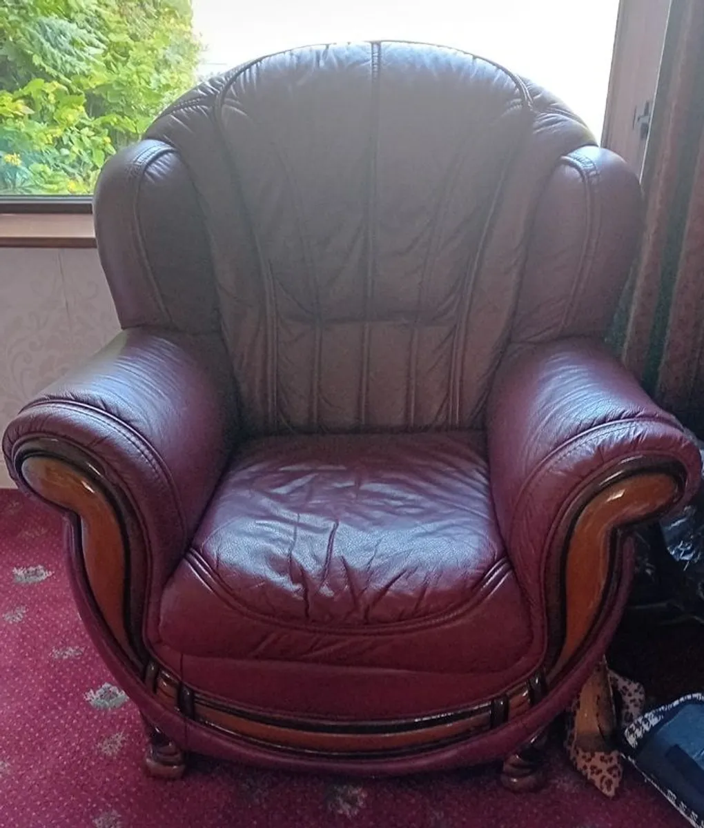 Leather sofa 3-1-1 - Image 3