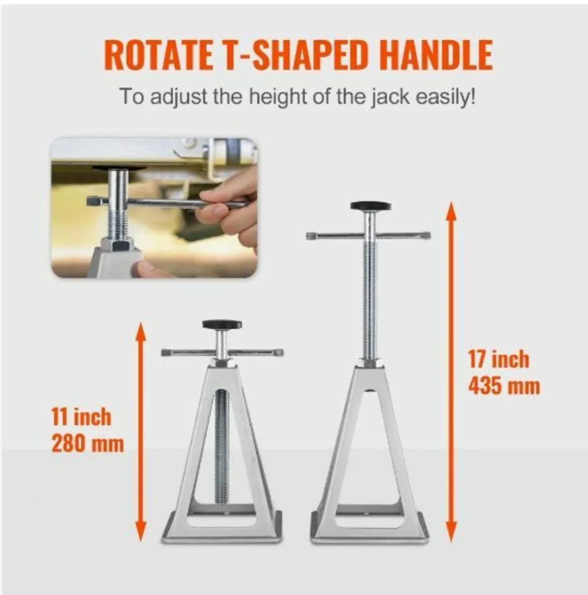 RV Stabilizer Jacks, 4 Pack Aluminum - Image 2