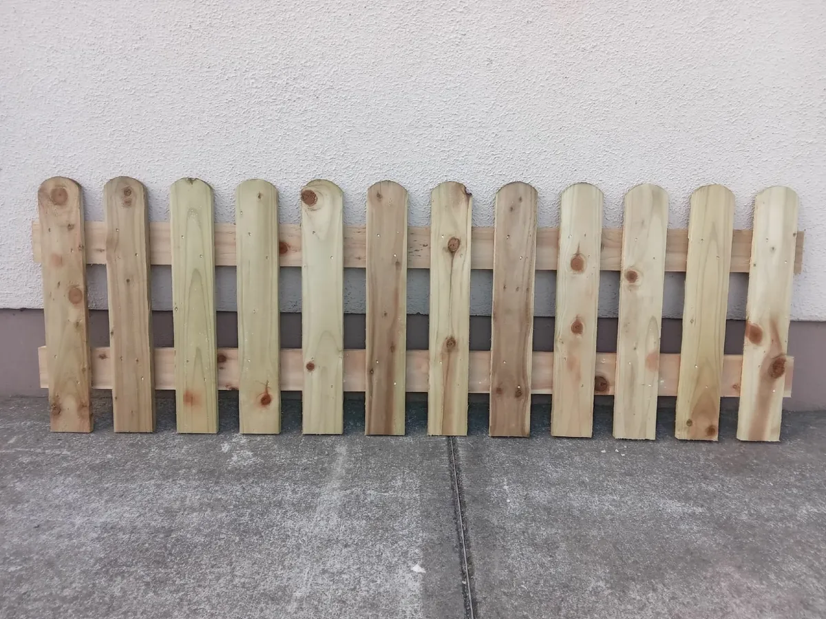 Picket Sided Fence Panel - 💥Nationwide Delivery💥 - Image 1