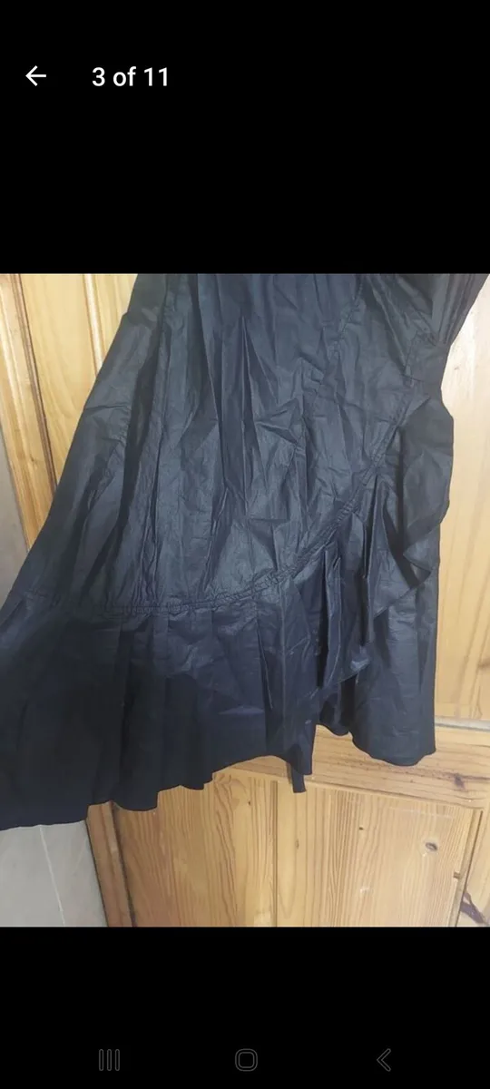 Tsega new 100% cotton black wrap dress (free post) - Image 3