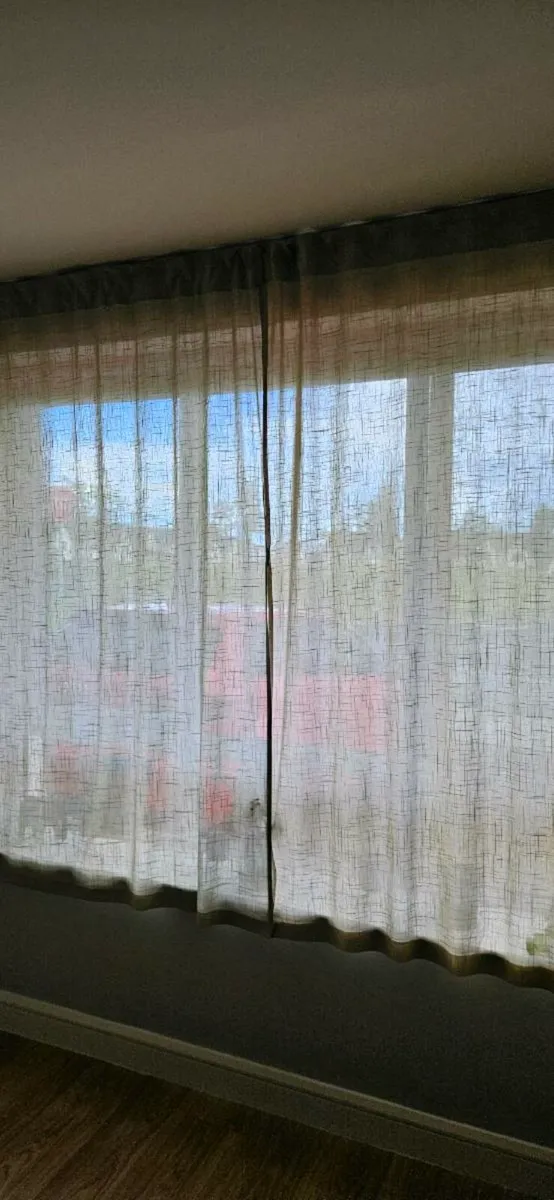 Curtains with Ceiling Track - Image 2