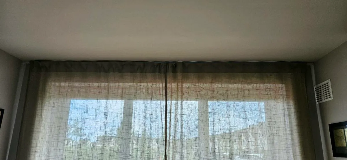 Curtains with Ceiling Track - Image 3
