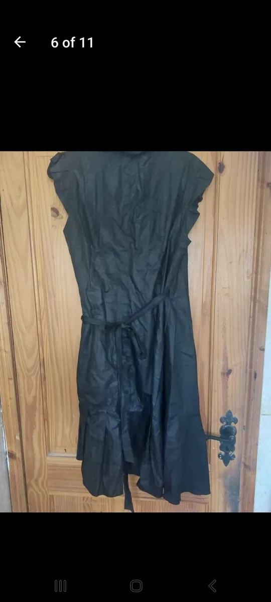 Tsega new 100% cotton black wrap dress (free post) - Image 4