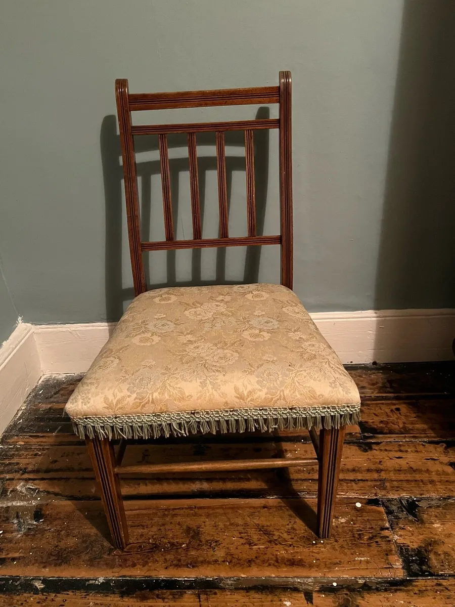 Antique Victorian Nursing chair - Image 1