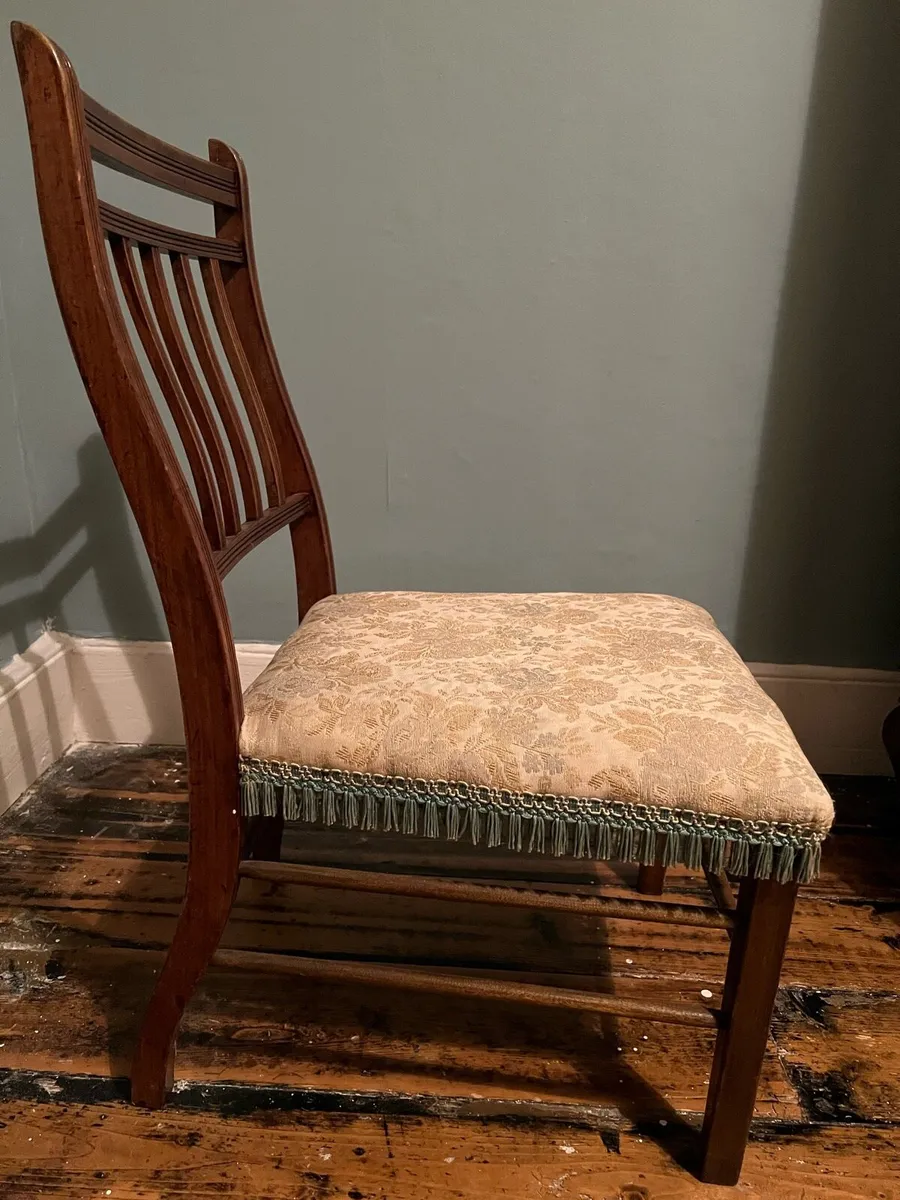 Antique Victorian Nursing chair - Image 2