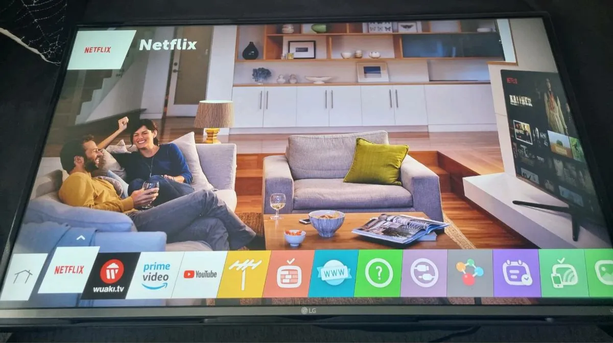 LG 43 Inch HD TV - Image 1