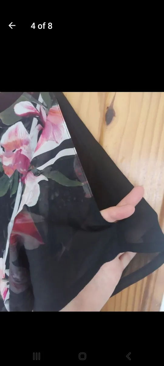 Wallis floral handkerchief top (free post) - Image 4