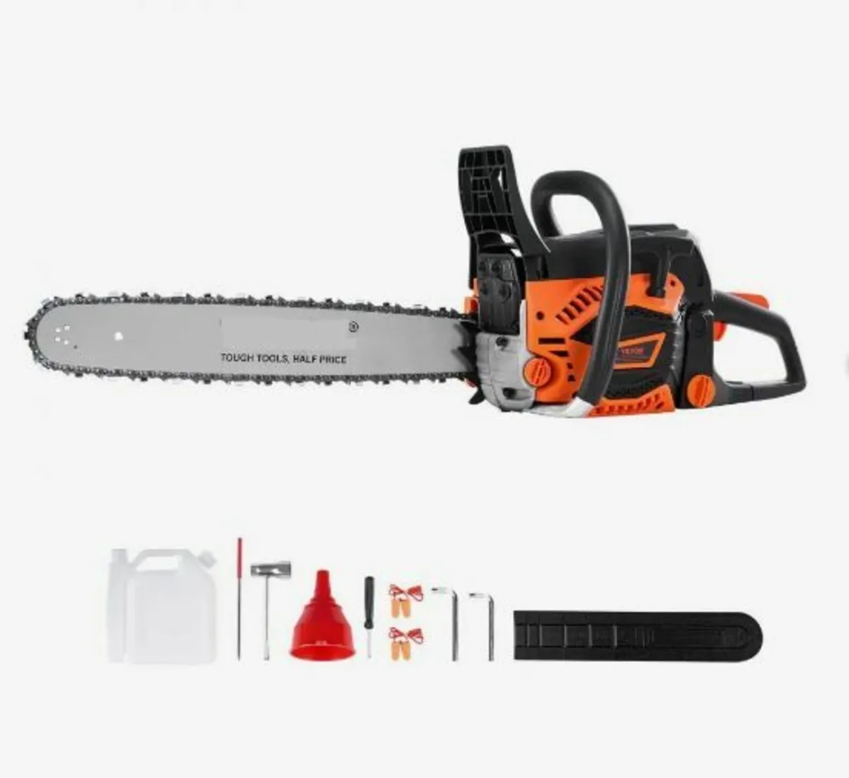 58CC 20" Gasoline Chainsaw Gas Powered Wood - Image 2