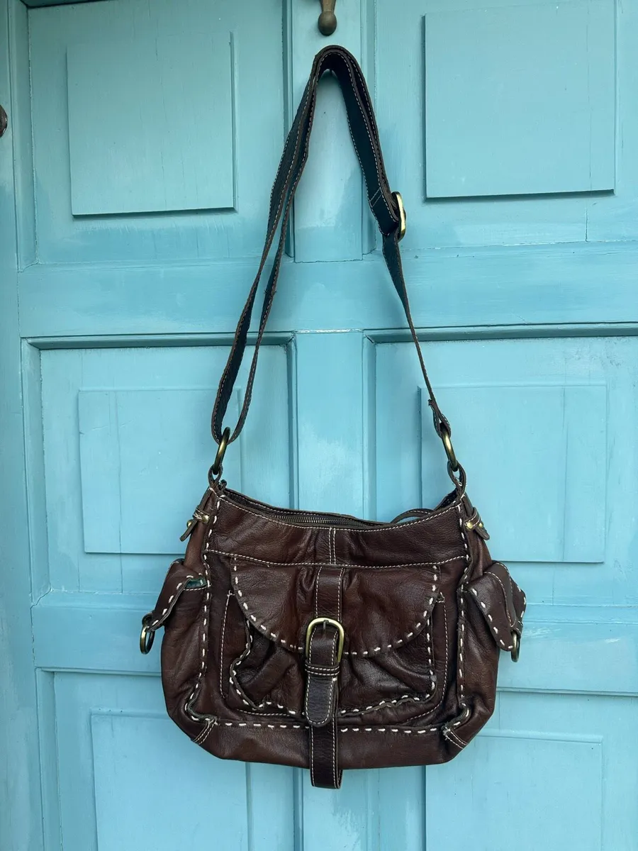NEXT - leather shoulder / handbag - Image 1
