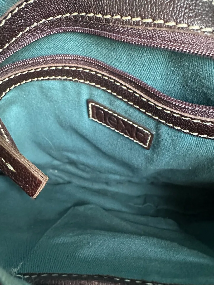 NEXT - leather shoulder / handbag - Image 3