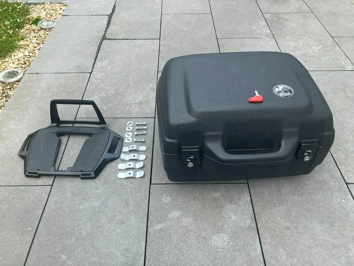 Hepco  Becker Box & Rack  + BMW Givi monokey plate - Image 1