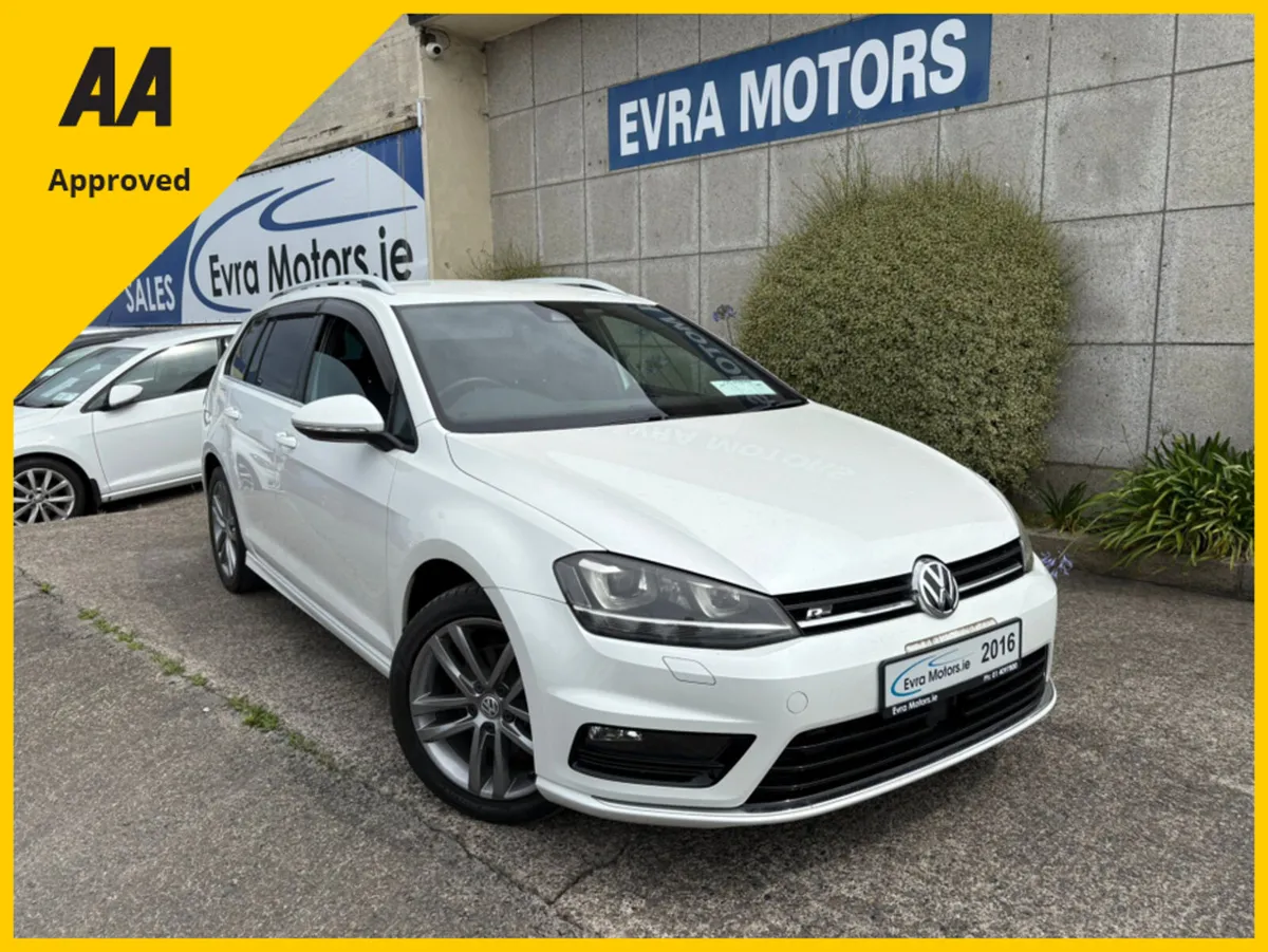 Volkswagen Golf ESTATE R-LINE AUTOMATIC 1.4 PETROL - Image 1