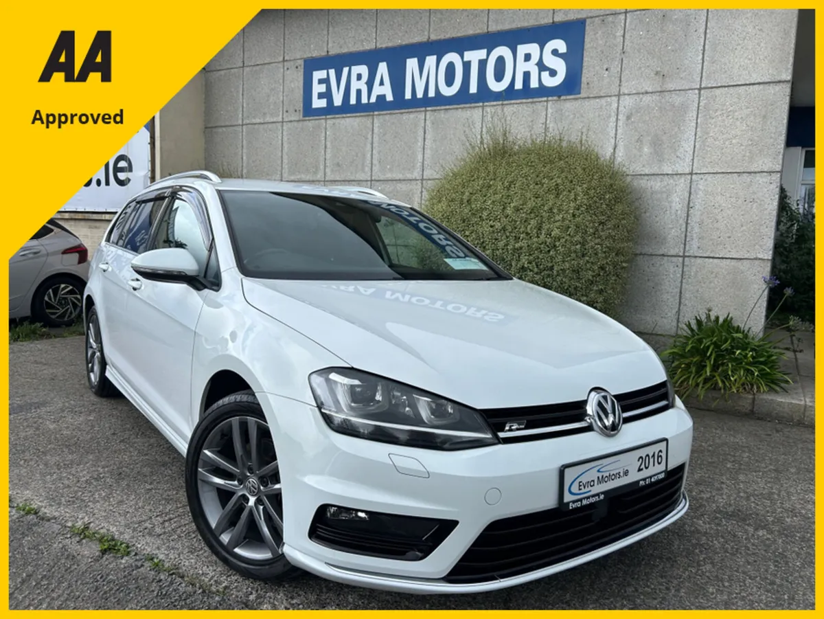Volkswagen Golf ESTATE R-LINE AUTOMATIC 1.4 PETROL - Image 1