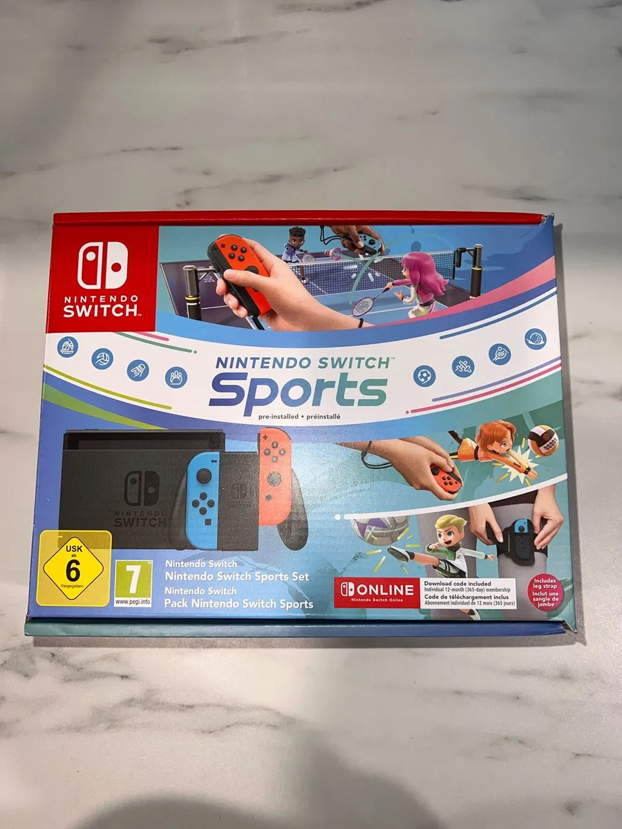 Nintendo Switch Console, Sports & Mario Kart 8 - Image 4