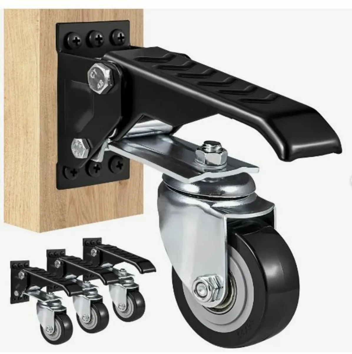 Workbench Caster Wheels, 165 lbs Load Capacity - Image 1