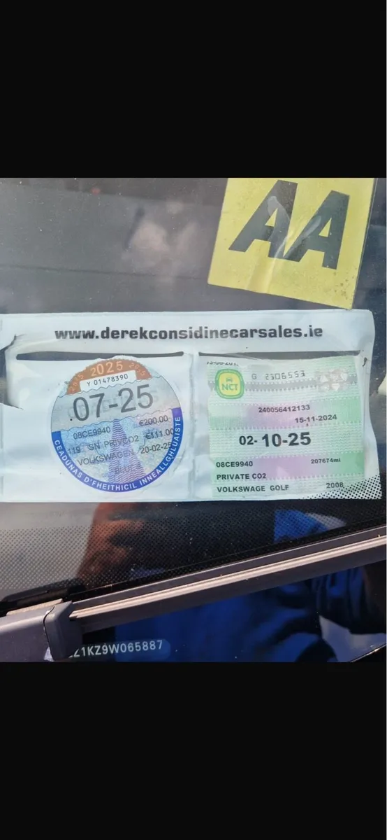 Vw golf 2008 Tdi - Image 3