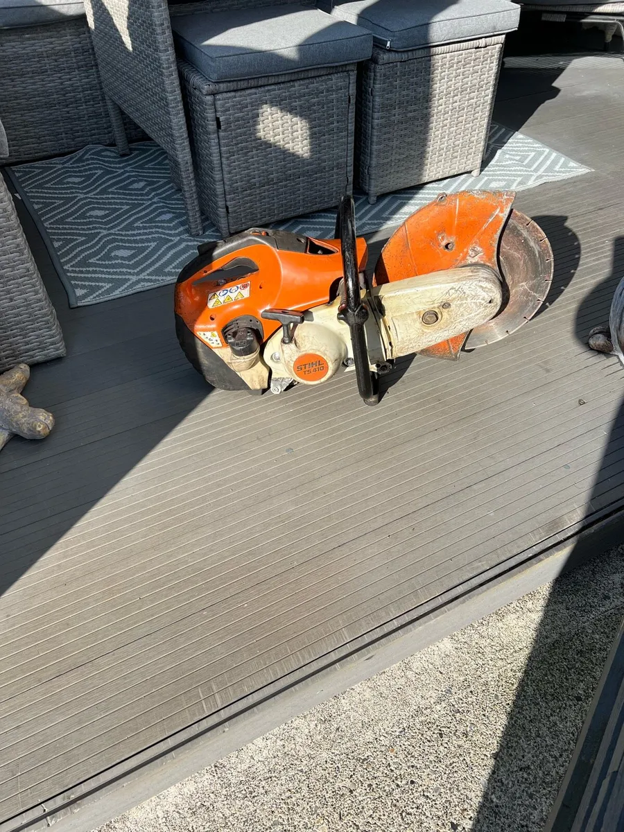 Stihl ts 410 consaw - Image 2