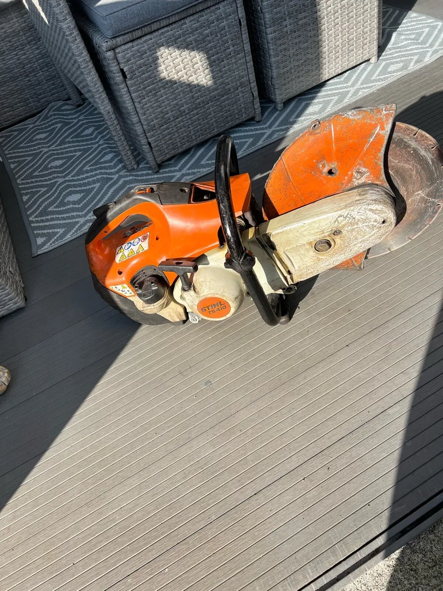 Stihl ts 410 consaw - Image 3