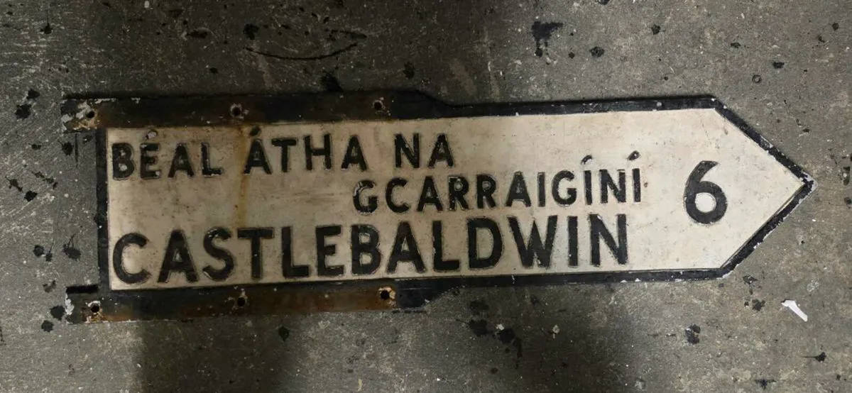 Original old road sign FOR SALE - Image 1