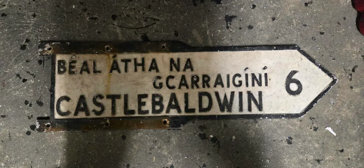 Original old road sign FOR SALE - Image 3