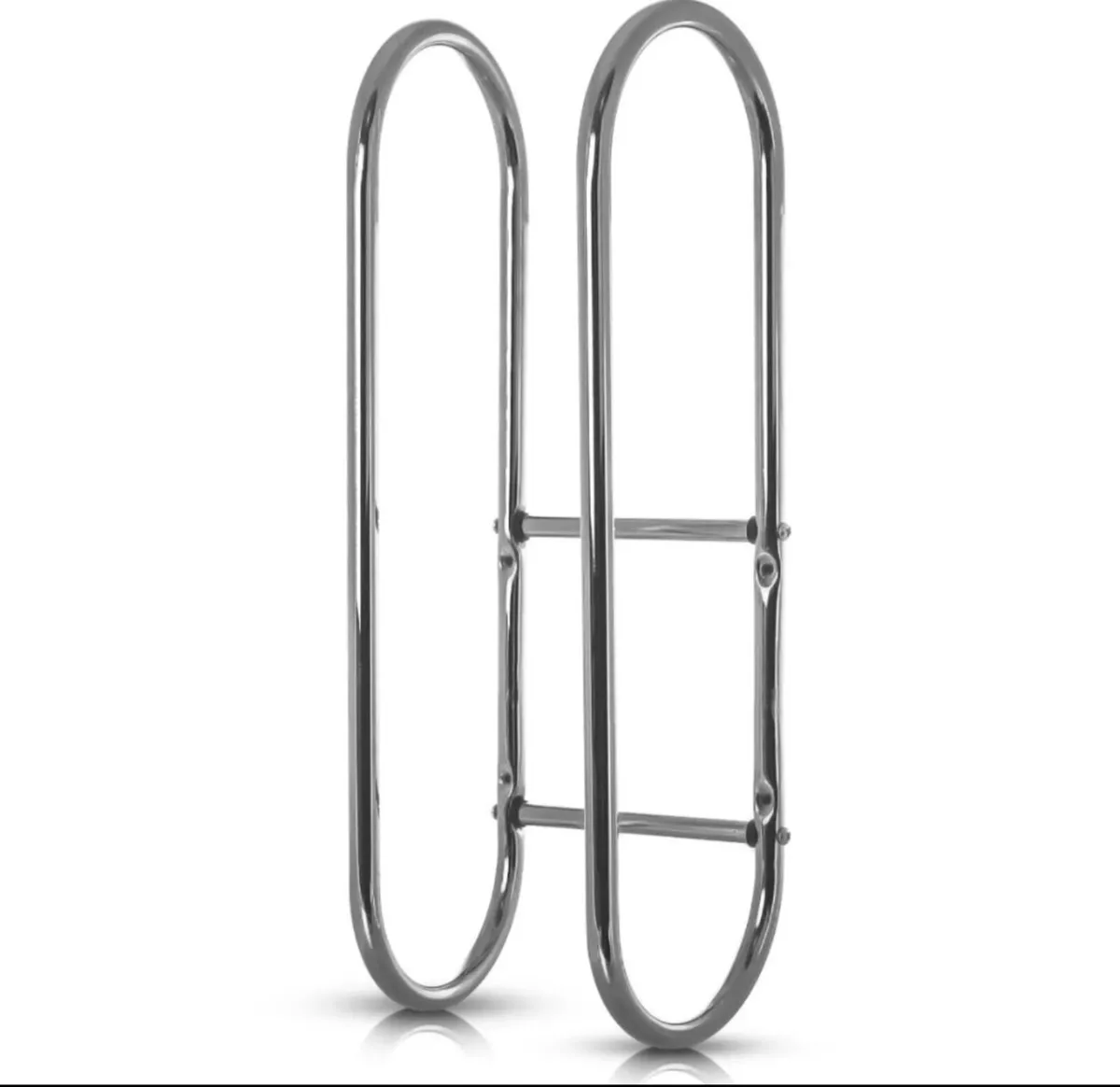 Wall Mounted Towel Holder Chrome Storage Rack NEW - Image 4