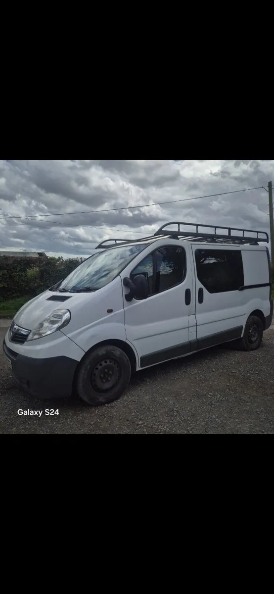 Vauxhall Vivaro crew cab cvrt for 11 months - Image 1